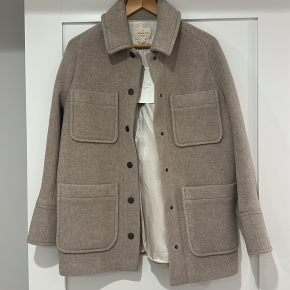 NWT Sezane Armando Coat - Picture 8 of 9
